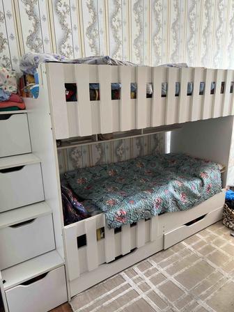 Детская 2 ярусная кровать