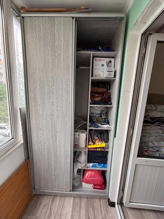 Продается шкаф для балкона, один шкаф 15000 тг. В наличии 2 шкафа