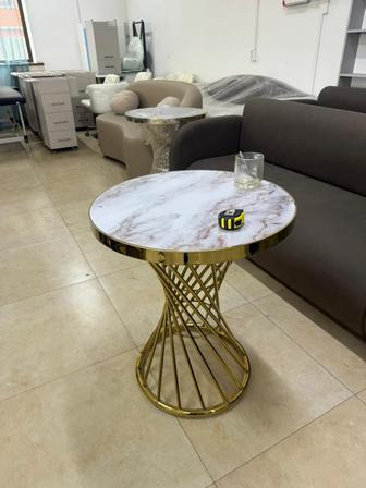 Журнальный столик (Мрамор Золото)