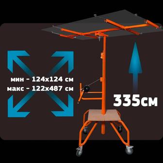 Аренда подъемника для гипсокартона