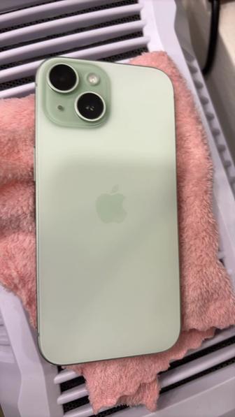 iPhone 15 зеленый 128gb