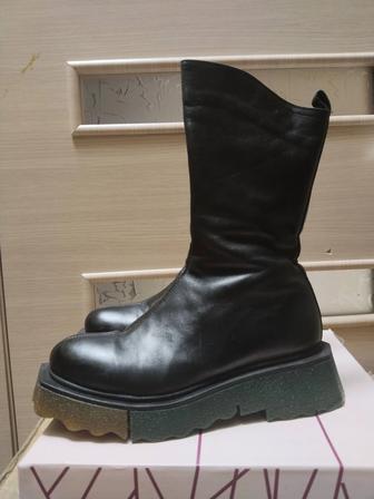 Ботинки полусапожки женские 40р. Натуральная кожа