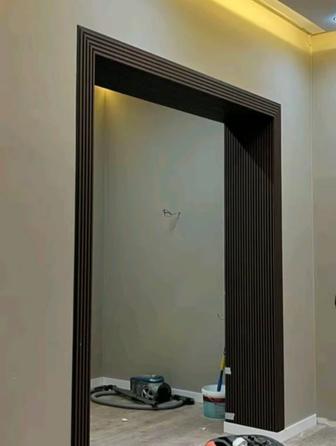 Откос дверь установка