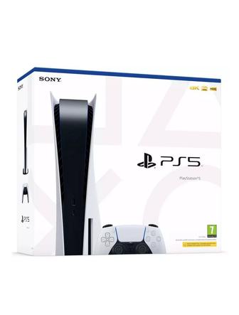 Игровая приставка Sony PlayStation 5 белые геймпады