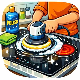 Полировка варочных поверхностей