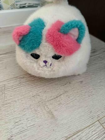 Интерактивная игрушка пушистая Кошечка, цветная