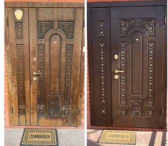 Реставрация входных дверей