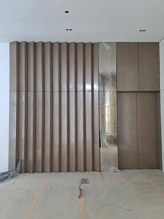 Монтаж бамбуковых панелей МДФ и так же всех видов панелей любой сложности!!