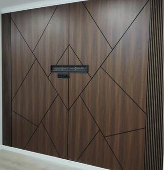 Монтаж бамбуковых панелей МДФ и так же всех видов панелей любой сложности!!