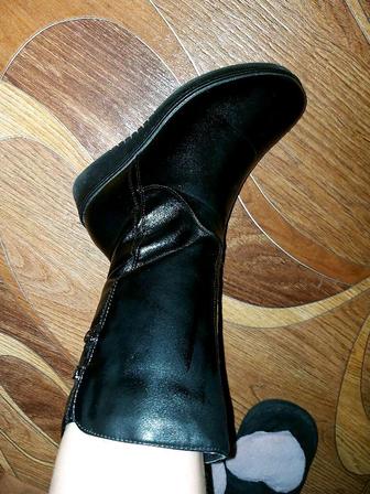 Зимние сапоги недорого размер 38 ( маломеры на размер)б/у