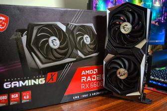 Видеокарта MSI Radeon RX6600XT Gaming