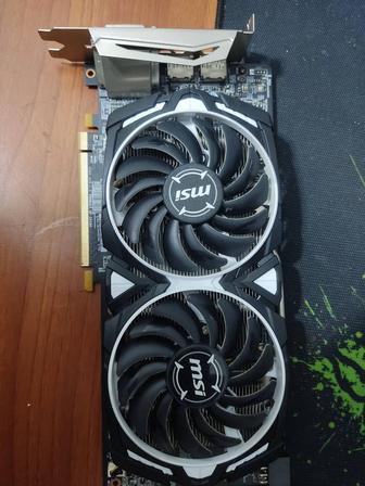 Продам видеокарту MSI armor rx580 8gb