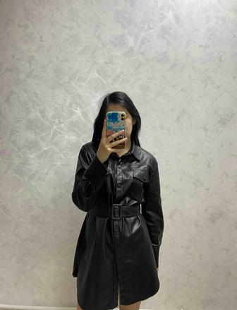 Кожанная рубашка