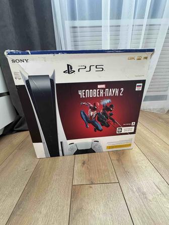 Продаю PlayStation 5 (CFI-1208A) Marvels Spider-Man 2 В отличном состоянии