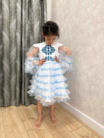 Национальное казахское платье для девочки 5-7 лет на прокат