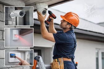 Установка камер видеонаблюдения