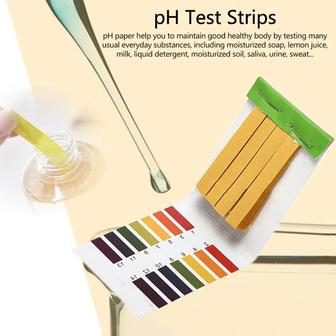 PH-тест индикаторные лакмусовые полоски 80шт.