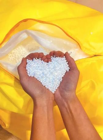 Наполнитель для кресел-мешков пенополистирол для пуфиков