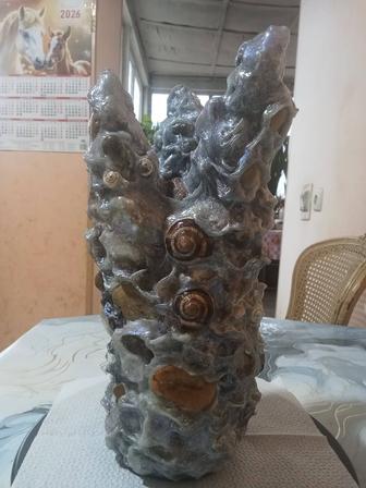 Вазы декоративные,для сухоцветов,для интерьера, ручной работы.