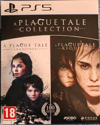 A plague tale steel book edition PS5, игры для приставок.