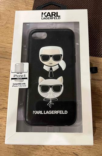 Чехол на IPhone 8 , 7, 6, 6s Karl Lagerfeld original