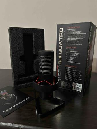 Микрофон ZET GAMING Koradji Quatro