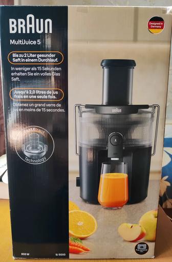 Соковыжималка Braun MultiJuice SJ5000