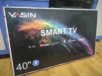 НОВЫЙ Yasin 102 см smart tv телевизор