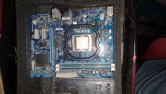 Продам материнскую плату с процессором