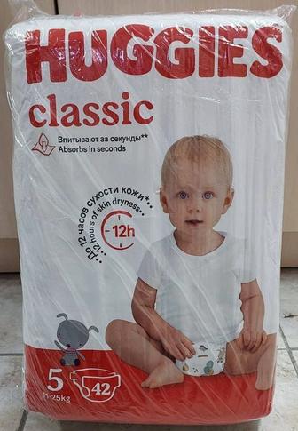 Детские подгузники HUGGIES classic