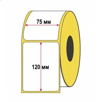 Термоэтикетка 75х120