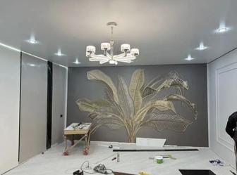 Поклейка обоев