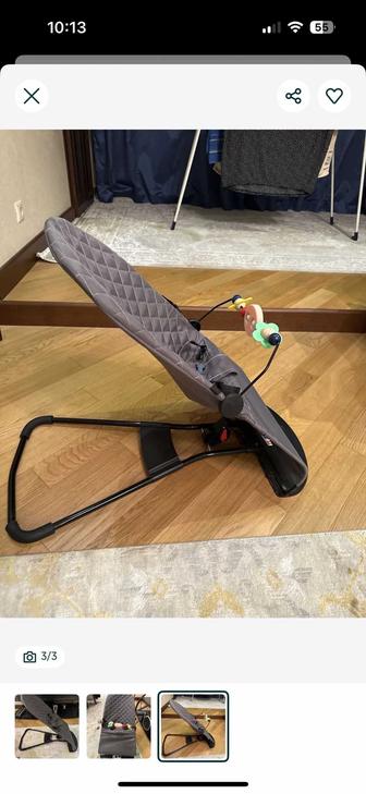 Шезлонг детский почти новый