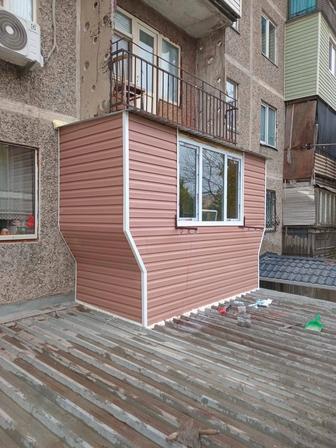 Обшивка Балконов и Лоджий Сайдингом