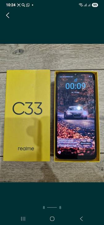 Продам телефон Realme С33 в коробке