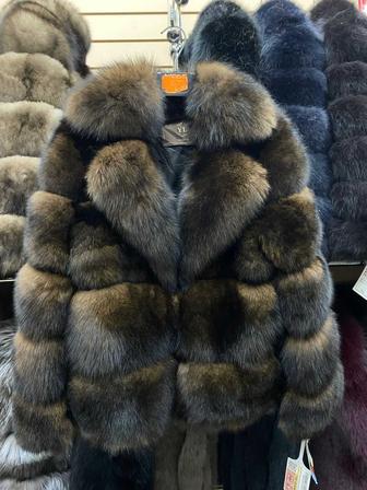 Шуба финский песец Российская натуральная