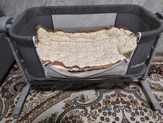 Электрический манеж качеля