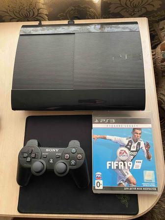 Продам приставку Sony PlayStation 3 super slim