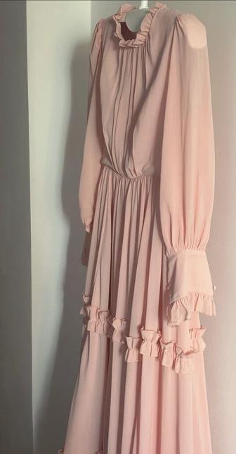 продам розовое платье