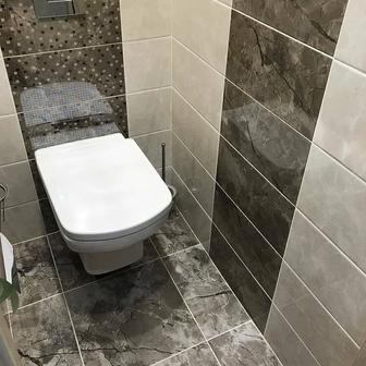 Ремонт санузлов под ключ любого формата углы под 45