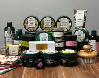 Косметика the body shop скрабы для тела и тд.