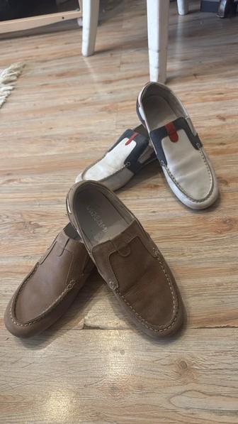 обувь 35 и 33 размер натуральная кожа почти не носили, так как не успели