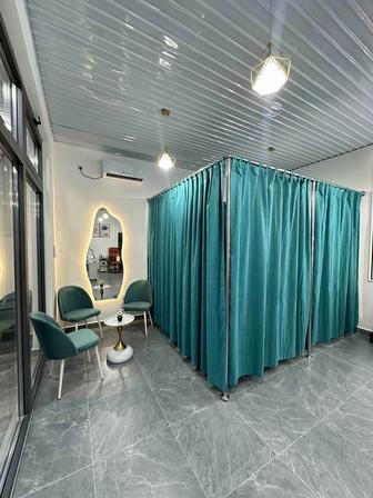 Ширма комнаты с нержавеющей трубой сделано ручной