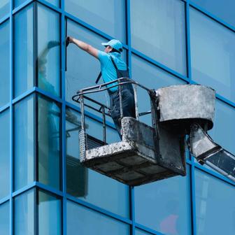Мытье витражей и фасадов, мытье окон