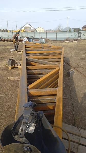 Сварочные работы монтажа демонтаж, изготовление металлоконструкций итд