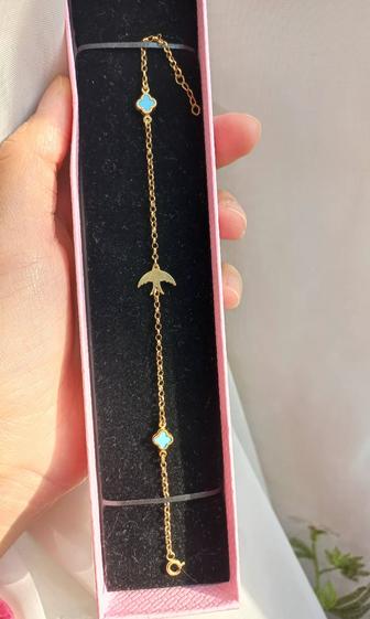 Желтое золото 1.61 гр Ласточка