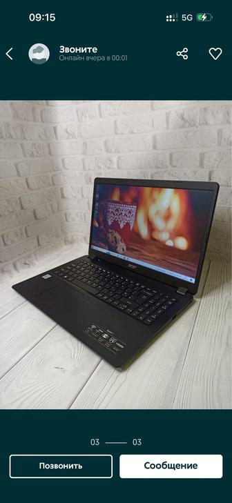 Новый Ноутбук Acer /core i3-1005G1 10- поколение процессора/ SSd 250gb/ FHD