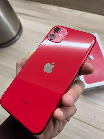 iPhone 11 128гигабайт Product Red
