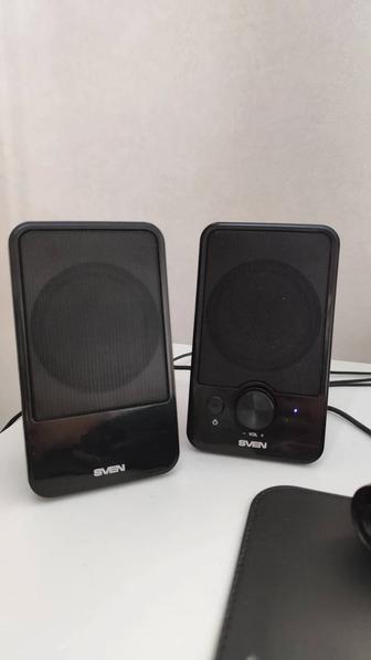 Колонки SVEN 312 USB акустическая система 2.0, 2х2Вт, черный