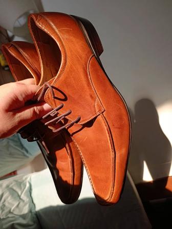 Мужские туфли Brooman, натуральная кожа, размер 45,новые